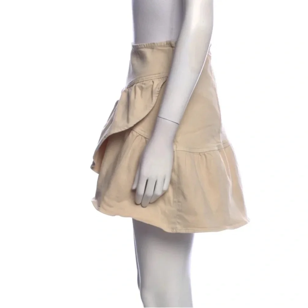 MOTHER Ruffle Embellishment Mini Skirt - Picture 2 of 9